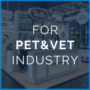 Trade fair marketing for pet and vet industry by Minkoncept.