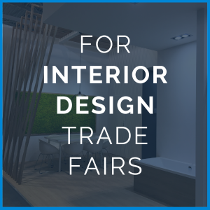 Trade fair marketing for interior design industry by Minkoncept.