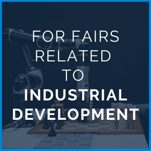 Booths for fairs related to industrial development