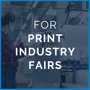 exhibition stands at print industry fairs